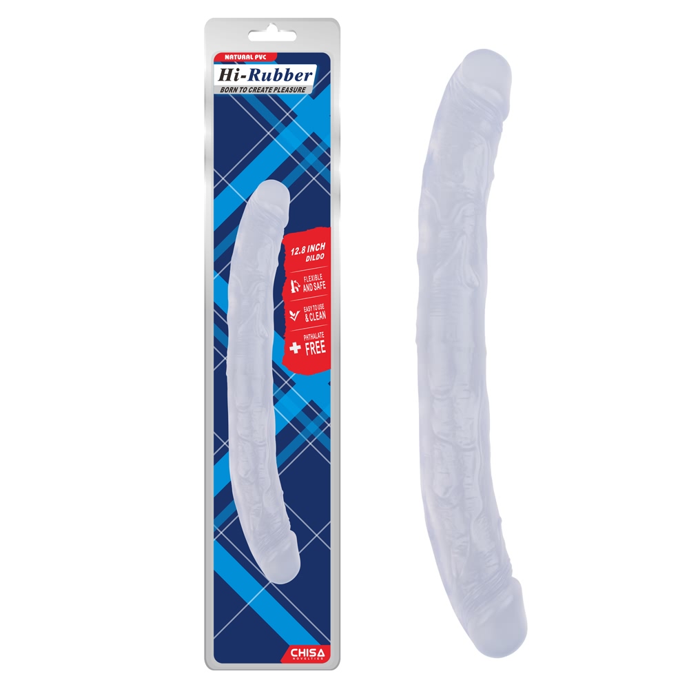 12,8 tommer Dildo-Clear