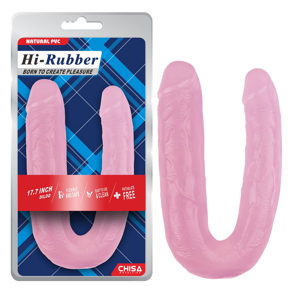 17,7 tommer Dildo-Pink