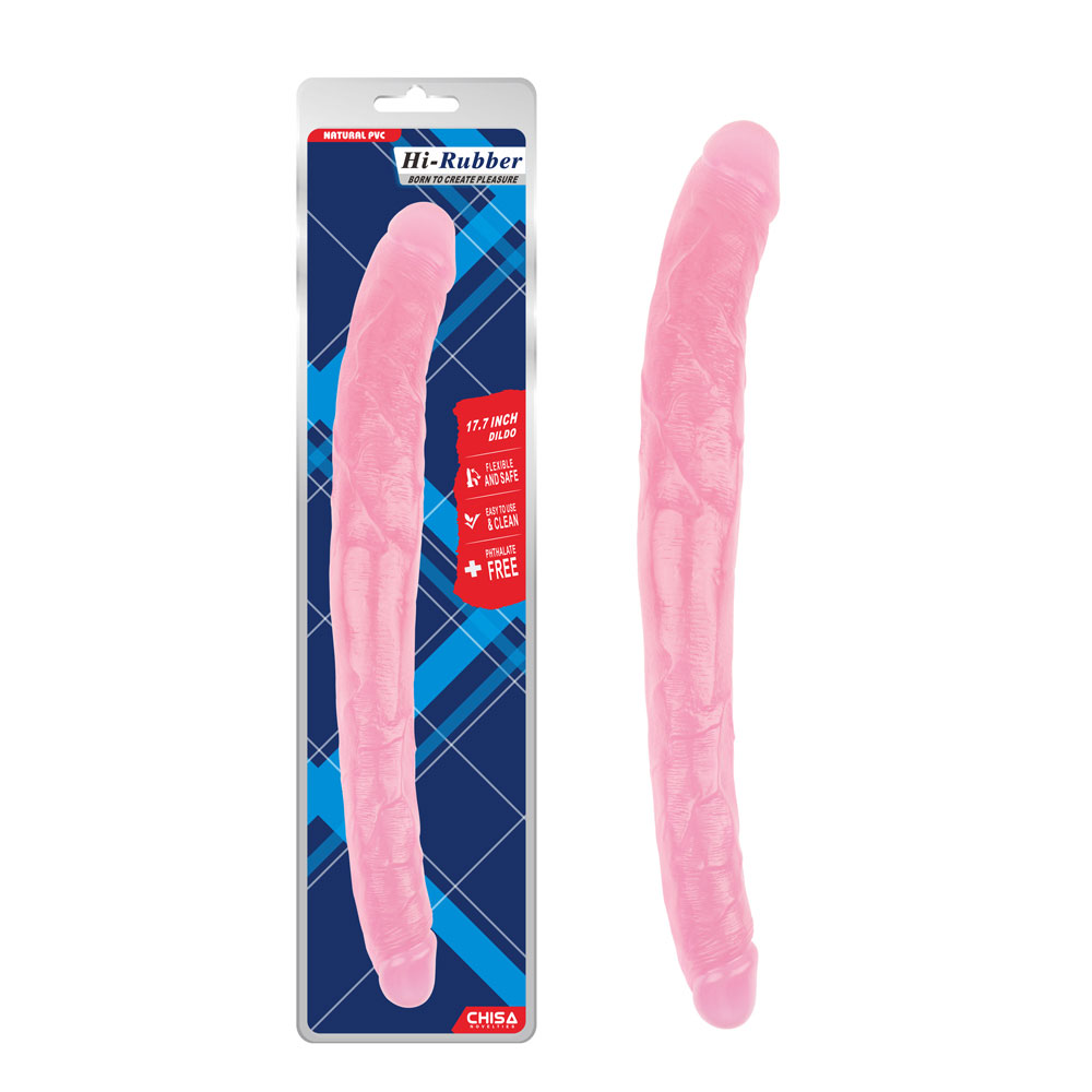 17,8 tommer Dildo-Pink