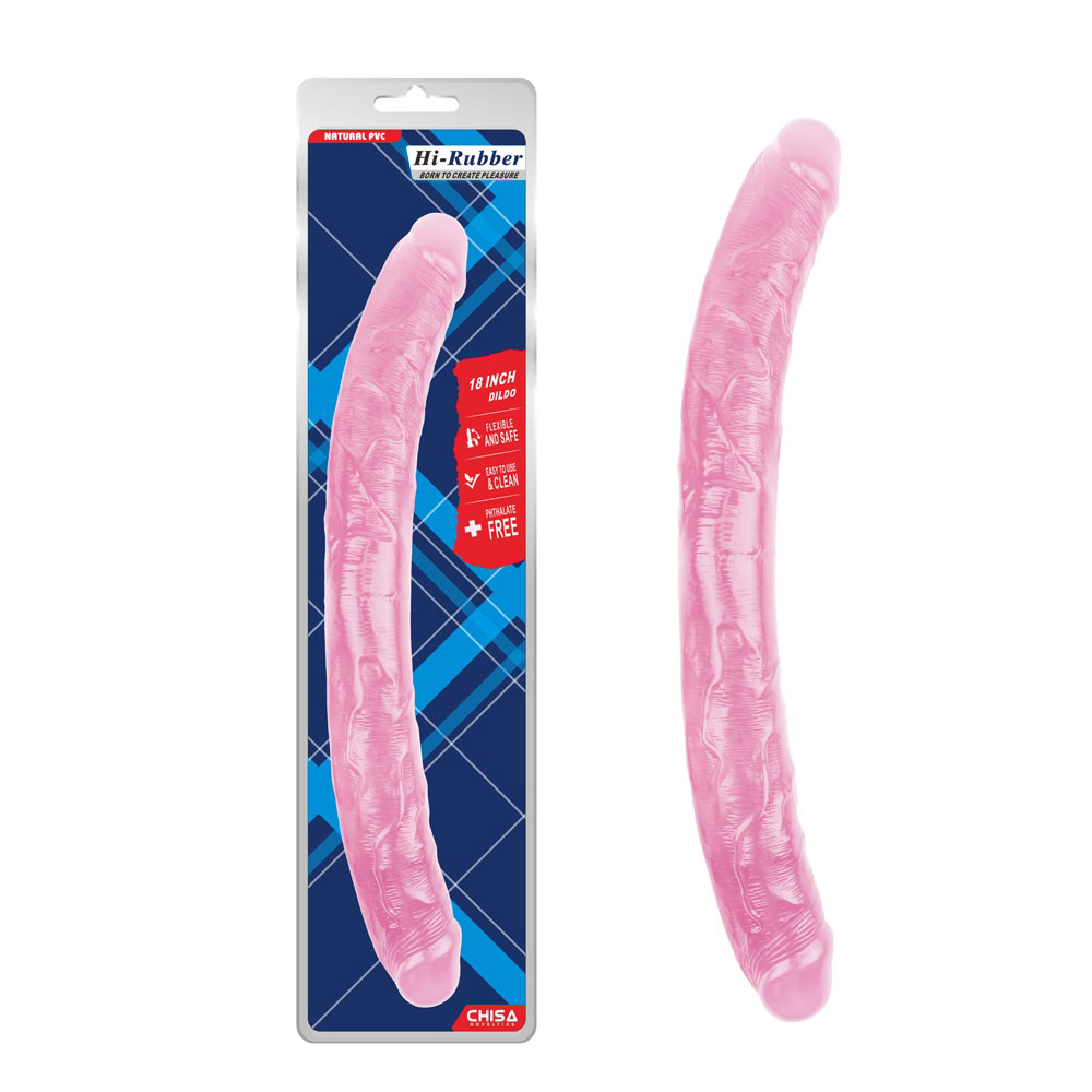 18 tommer Dildo-Pink