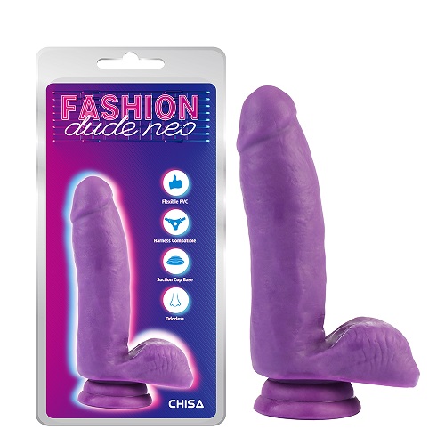 6,7'' Dual Density Cock Dildo Lilla