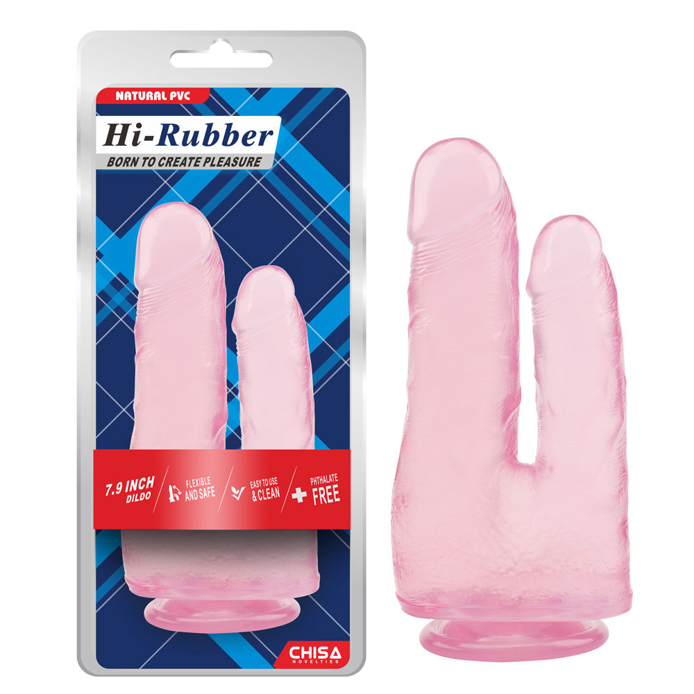 7,9 tommer Dildo-Pink