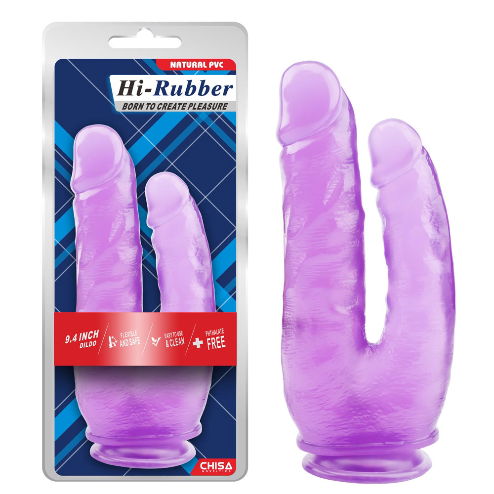 9,4 tommer dildo-lilla